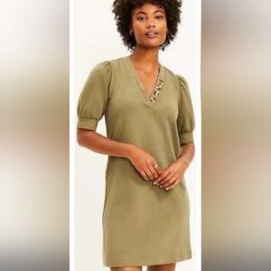 EUC! Loft Olive Green Dress